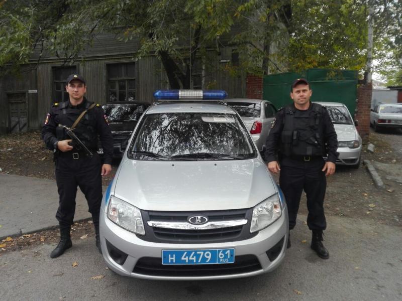 В Ростове-на-Дону сотрудники вневедомственной охраны Росгвардии задержали подозреваемого в убийстве