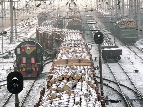 ПГК увеличила перевозки лесоматериалов из Западной Сибири в Китай