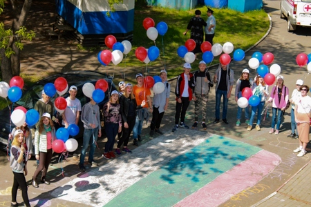 Активисты ОНФ в Курганской области провели мероприятия в честь Дня России