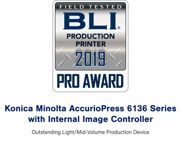Konica Minolta получила две награды BLI PRO 2019