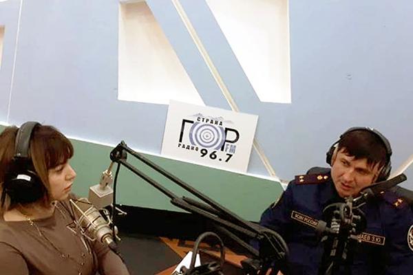 Вопросы профилактики преступлений коррупционной направленности в УИС Дагестана обсудили на радиостанции «Страна гор»