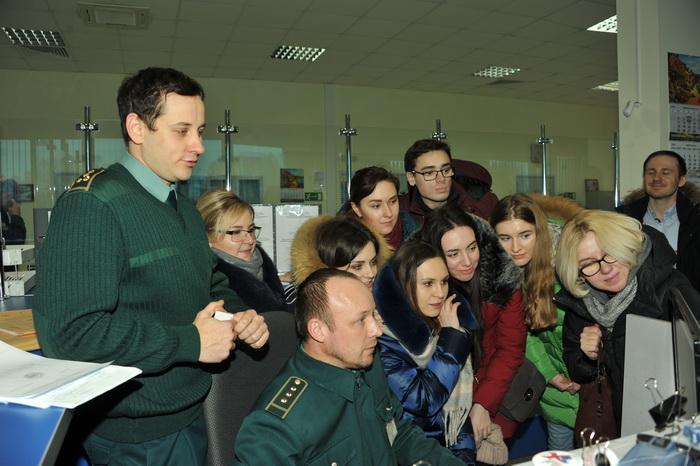 Московские студенты посетили Смоленскую таможню