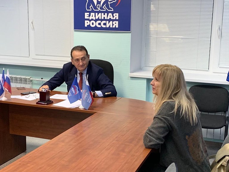 Депутат Мособлдумы Сергей Керселян провёл личный приём 14-ти жителей г. Королёва.