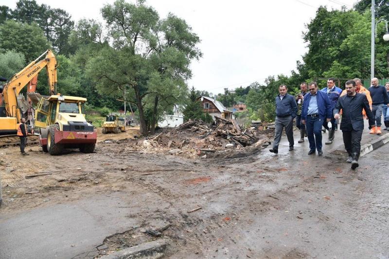 Игорь Брынцалов встретился с жителями городского округа Рузский, чьи дома пострадали в результате чрезвычайной ситуации