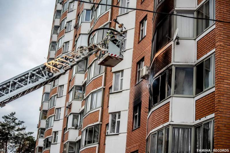 Пожарные ликвидировали пожар в Некрасовке
