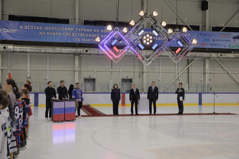 Михаил Романов принял участие в открытии X детско-юношеского турнира по хоккею на кубок Следственного комитета РФ