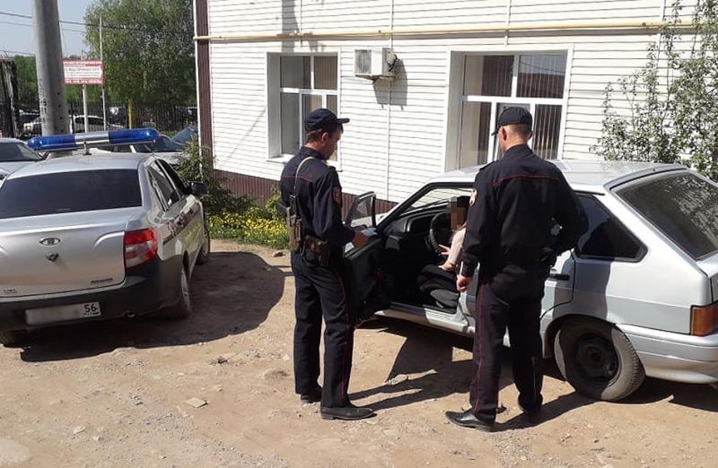 В Оренбуржье росгвардейцы задержали нетрезвого водителя, скрывшегося с места ДТП
