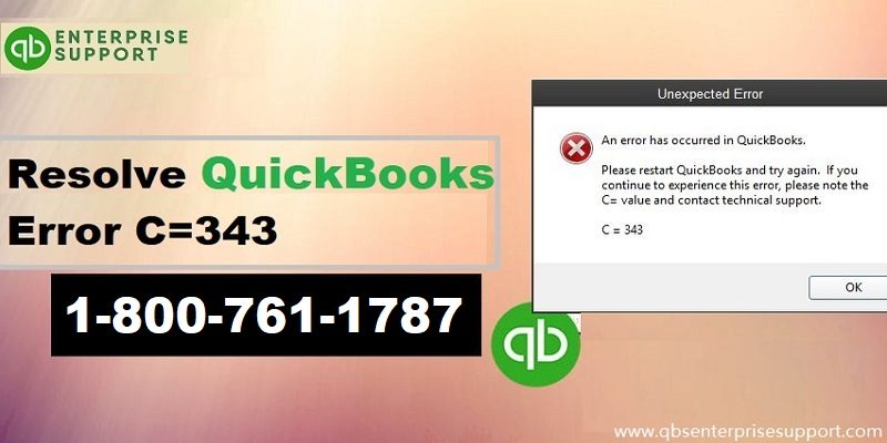 How to Resolve QuickBooks Error Code C=343?