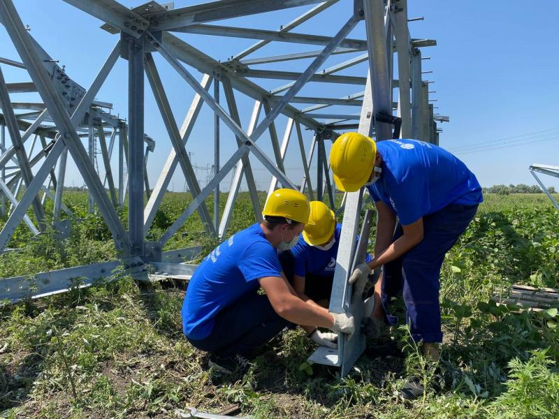 Стройотряды «Россети ФСК ЕЭС» работают на энергобъектах Краснодарского края
