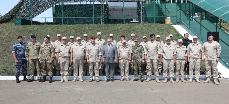 Генерал армии Виктор Золотов оценил действия военнослужащих и сотрудников ведомства в ходе завершающего этапа оперативно-стратегического учения «Заслон-2021»