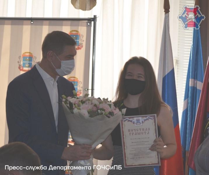 Лучших наградили грамотой Префекта Северного округа города Москвы