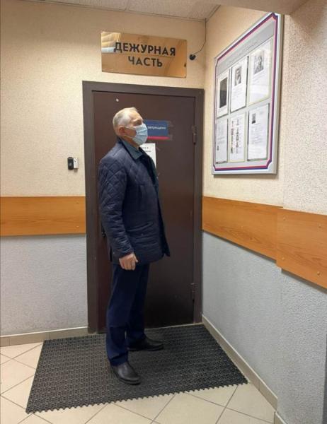 Линейный отдел МВД России на станции Москва-Белорусская посетил представитель Общественного совета