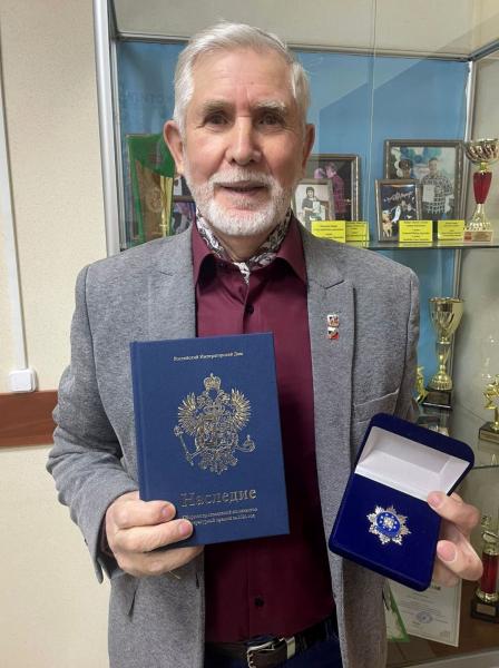 Житель района Текстильщики стал номинантом ежегодной литературной премии «Наследие»