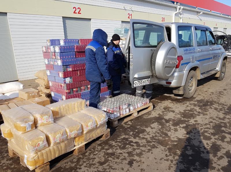 Калужские энергетики собрали и передали гуманитарную помощь беженцам из ДНР и ЛНР