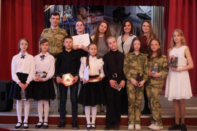 Дети иркутских росгвардейцев приняли участие в ежегодном конкурсе детской патриотической песни