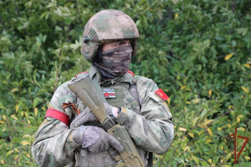 При участии спецназа Росгвардии в ЛНР уничтожено подразделение противника