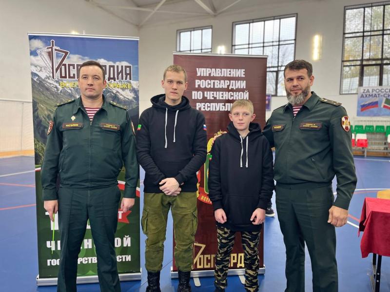 Росгвардейцы Чеченской Республики провели мероприятия в рамках военно-патриотической смены для подростков «Сила Кавказа».