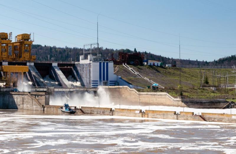 На крупнейшем гидроузле Башкортостана весенний паводок начался на две недели раньше прошлогоднего