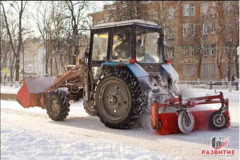 Услуги уборки снега в Петербурге