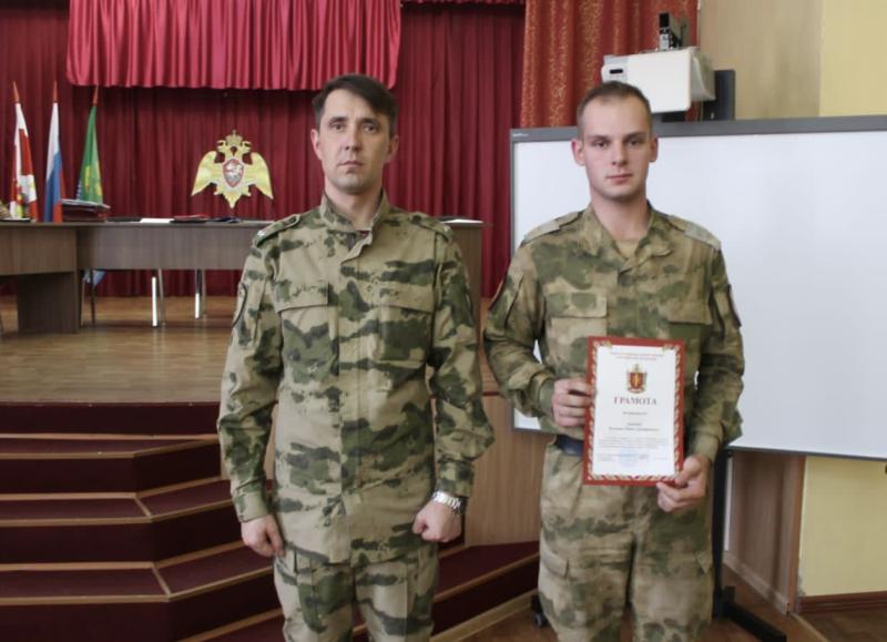 Курсанты Новосибирского военного института Росгвардии прошли стажировку в воинской части Иркутской области