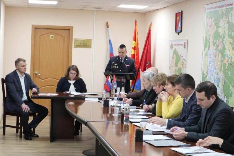 Представитель Общественного совета принял участие в отчете руководителя ОМВД перед депутатами