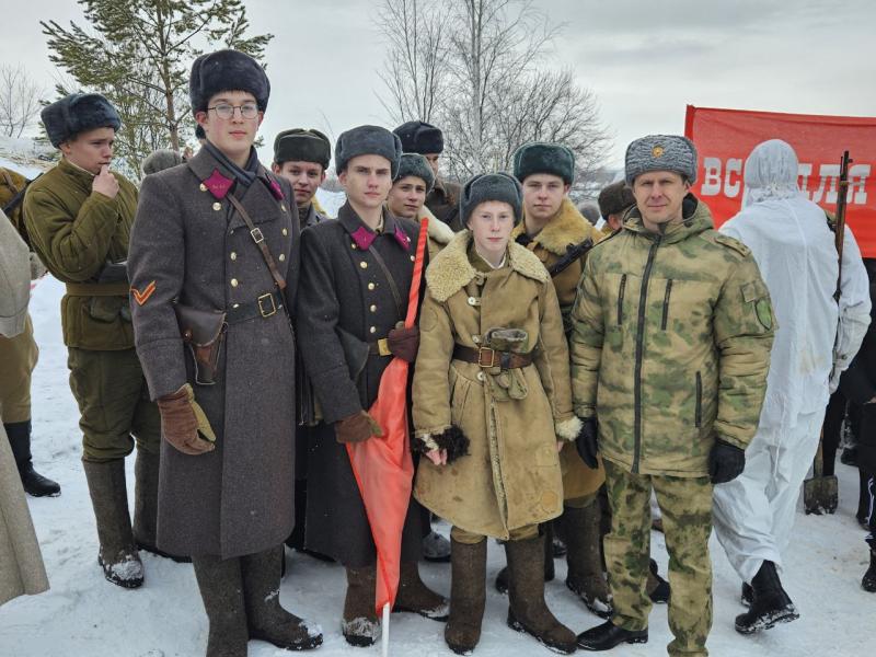 В Мордовии росгвардейцы приняли участие в военно-исторической реконструкции