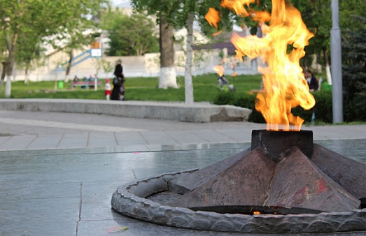 К 71 — годовщине Великой Победы, активисты Народного фронта в Дагестане проводят мониторинг функционирования мемориалов «Вечный огонь»