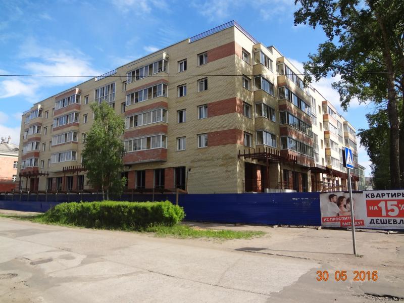 «Аквилон-инвест» осуществляет строительство в Северодвинске 4 жилых комплексов