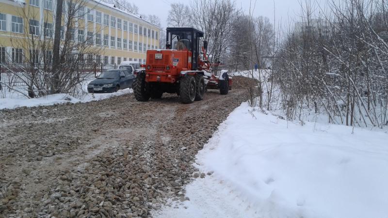 После критики ОНФ в Ивановской области в Вичуге приостановлены работы по ремонту дороги