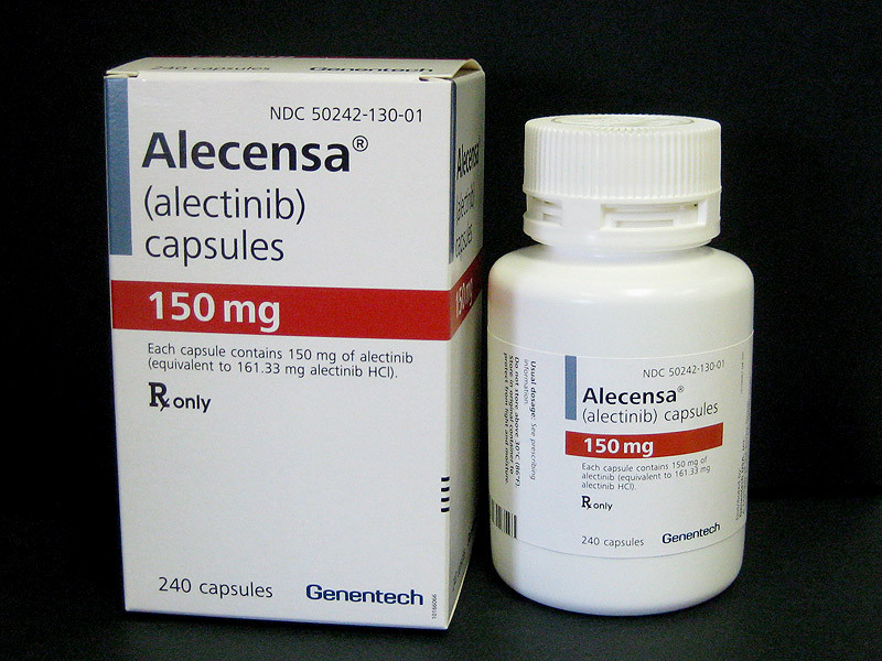 Европейская комиссия одобрила регистрацию препарата Алеценза для лечения больных ALK-положительным немелкоклеточным раком лёгкого