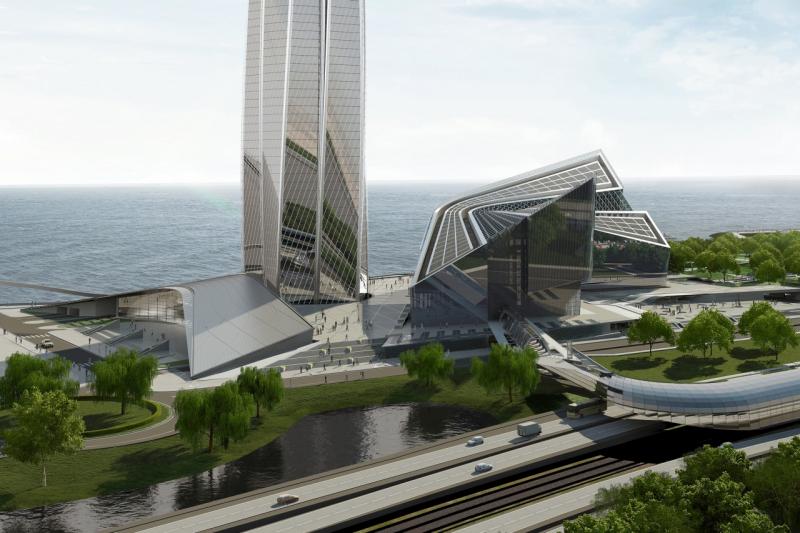 Строящийся петербургский небоскреб «Лахта центр» уже восьмой раз проводит архитектурный конкурс для творческой молодежи