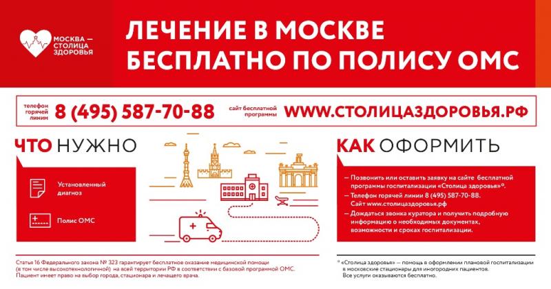 А Вы знали, что Ваш ребенок имеет право на получение помощи в московском стационаре бесплатно по полису ОМС?